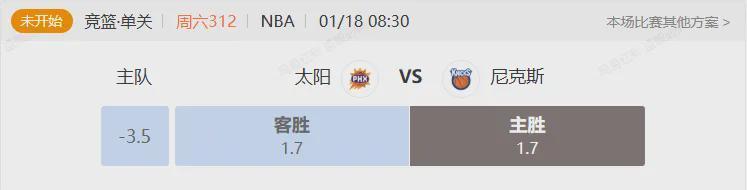 PG电子官方入口-聚焦NBA大战 尼克斯VS太阳！